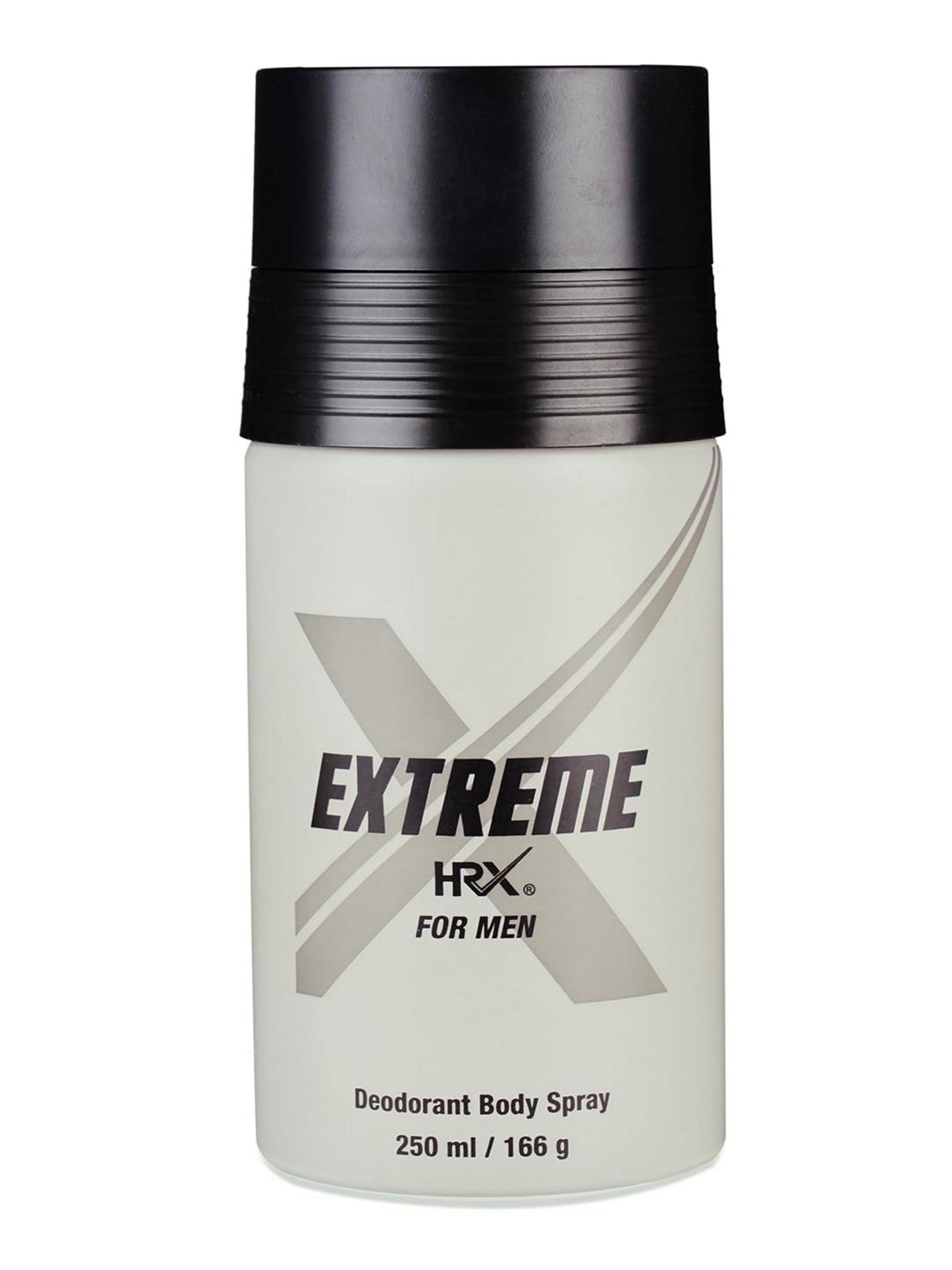 8901027701036-0-6932d880b20ec Hrx, Extreme, Deodorantspray, Voor mannen, 250 ml - Afbeelding 1