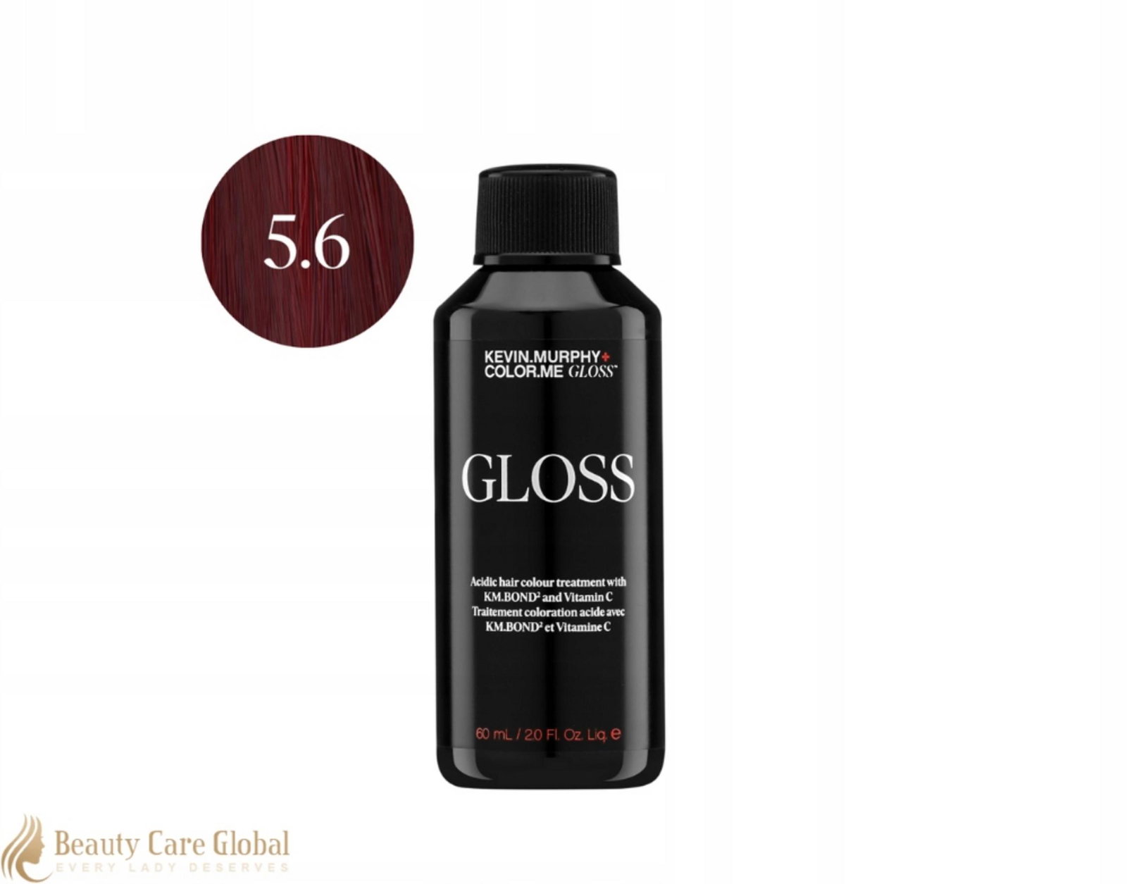 9339341037682-0-69e9af8764c1f Kevin Murphy, Color.Me Gloss, Semi-permanente haarkleuring, 5.6 Light Brown Red, 60 ml - Afbeelding 1