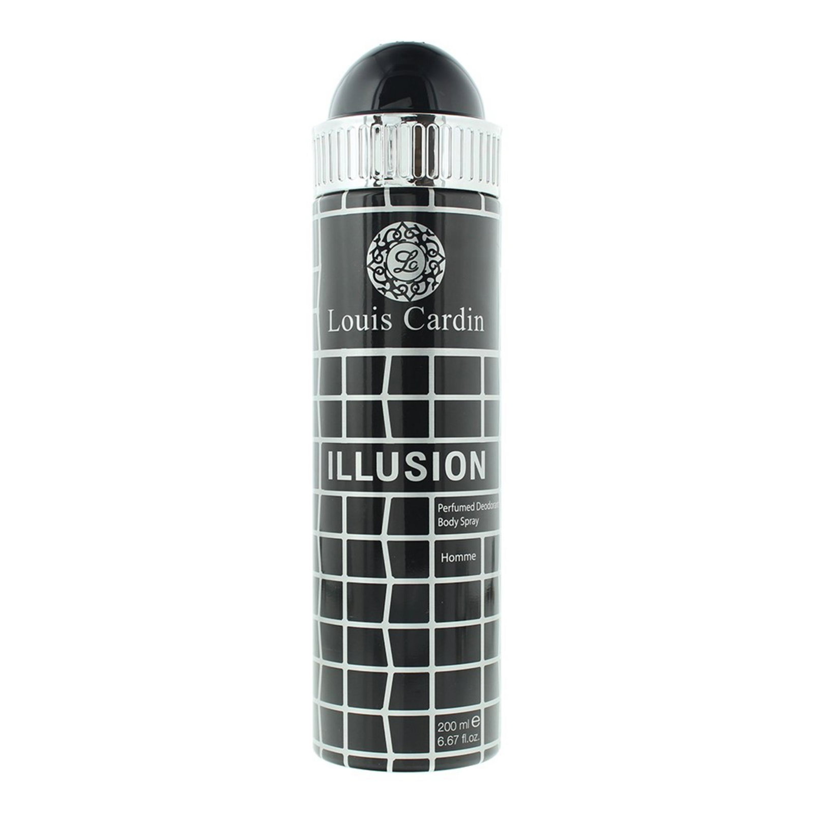 9922200199913-1-6903f7572cad7 Louis Cardin, Illusion, Deodorantspray, Voor mannen, 200 ml - Afbeelding 1