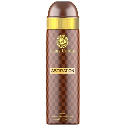 Louis Cardin, Aspiration, Deodorantspray, Voor mannen, 200 ml
