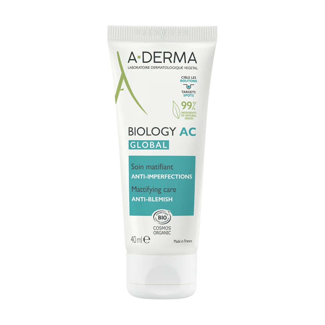 a-derma-biology-ac-anti-imperfections-day-local-treatment-cream-acne-face-40-ml-1769424883 A-Derma, Biology AC, Tegen Onvolkomenheden, Dag, Lokale behandelingscrème, Acne, Gezicht, 40 ml - Afbeelding 1