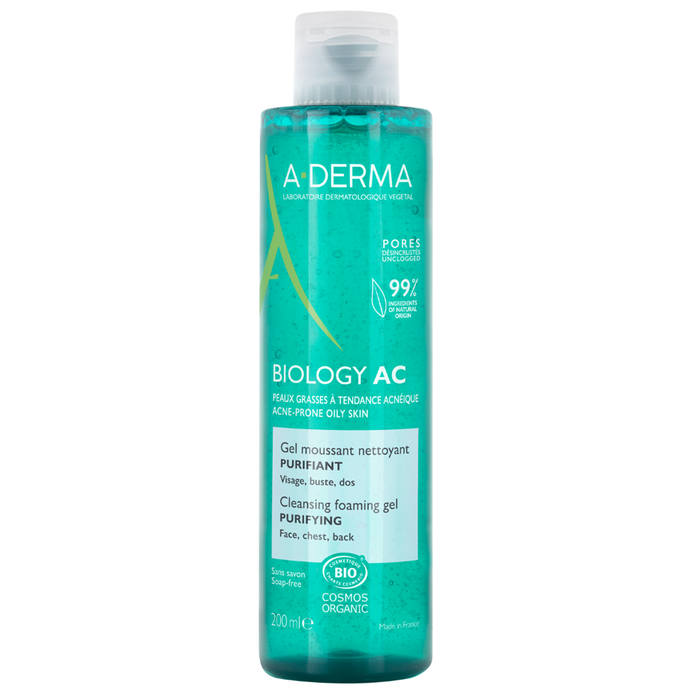 a-derma-biology-ac-cleansing-micellar-water-sensitive-200-ml-1769426060 A-Derma, Biology AC, Reiniging, Micellair water, Gevoelig, 200 ml - Afbeelding 1