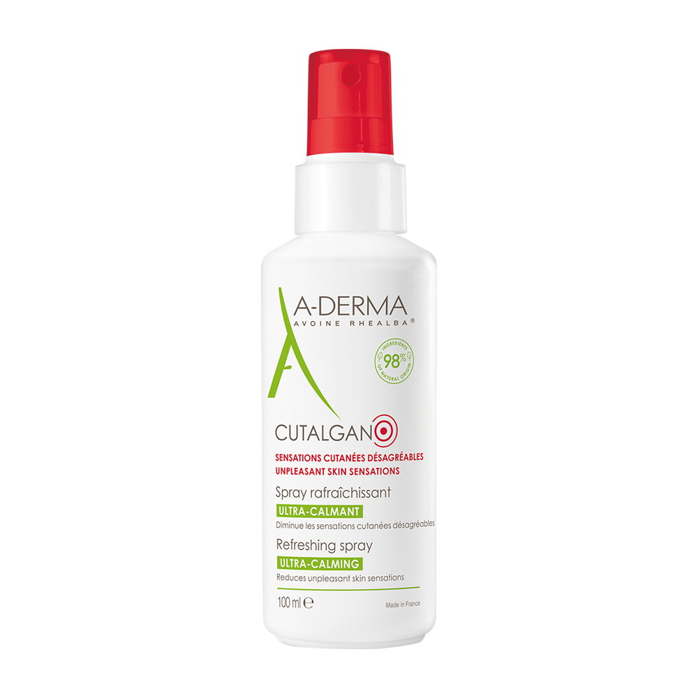 a-derma-cutalgan-calming-mist-spray-100-ml-1769501362 A-Derma, Cutalgan, Kalmerend, Mistspray, 100 ml - Afbeelding 1