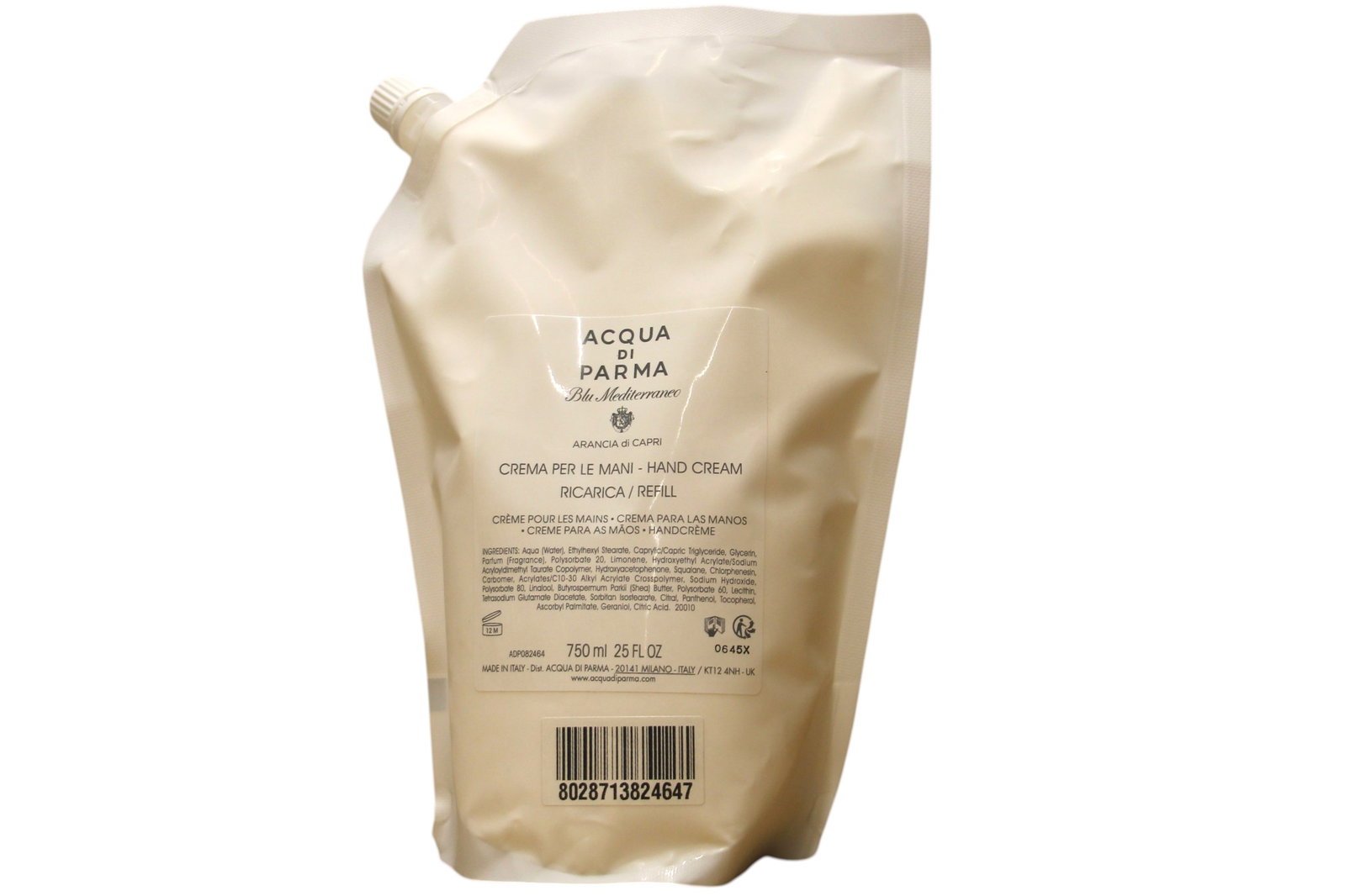 acqua-di-parma-blu-mediterraneo-arancia-di-capri-nourishing-hand-cream-arancia-refill-750-ml-1781772132 Acqua di Parma, Blu Mediterraneo - Arancia di Capri, Voedzaam, Handcrème, Arancia, Hervullen, 750 ml - Afbeelding 1