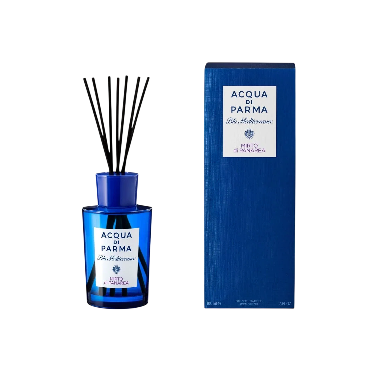 acqua-di-parma-blu-mediterraneo-mirto-di-panarea-fragrance-sticks-aroma-reed-diffuser-180-ml-1787053519 Acqua di Parma, Blu Mediterraneo - Mirto di Panarea, Geurstokjes, Geurstokjes, 180 ml - Afbeelding 1