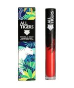 All Tigers, Natural & Vegan, Natuurlijk, Mat, Lipgloss, 784, Leid het spel, 8 ml - Afbeelding 2