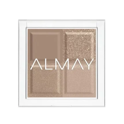 Almay, Shadow Quad, Oogschaduwpalet, 130, Oester, 4 tinten, 3.5 g