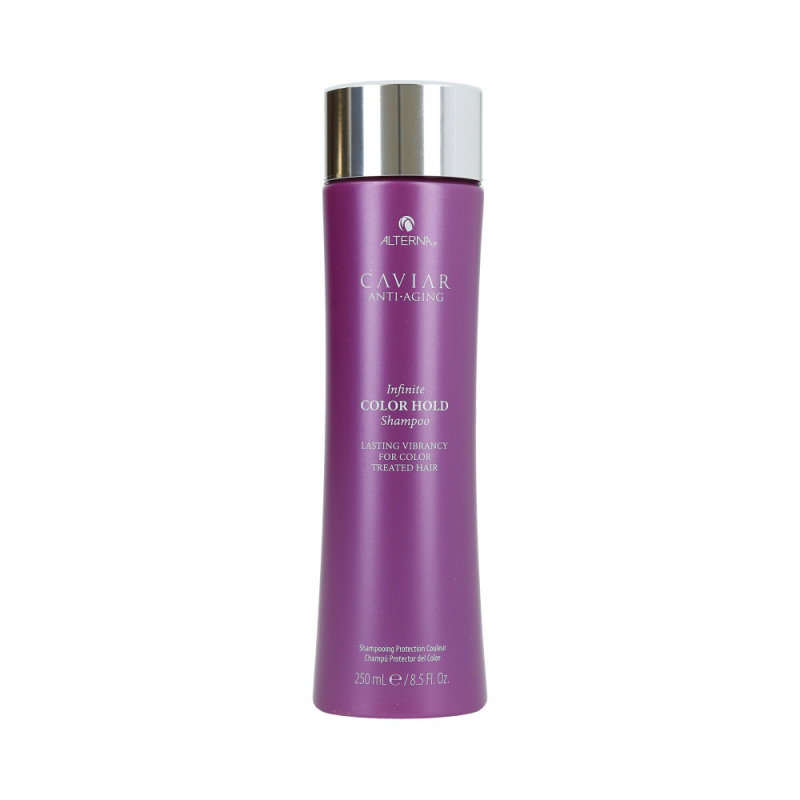 alterna-caviar-hair-shampoo-for-colour-protection-250-ml-0-873509027737-1675261880 Alterna, Caviar Anti-Aging Infinite Color Hold, Kaviaarextract, Haarshampoo, Voor kleurbescherming, 250 ml - Afbeelding 1