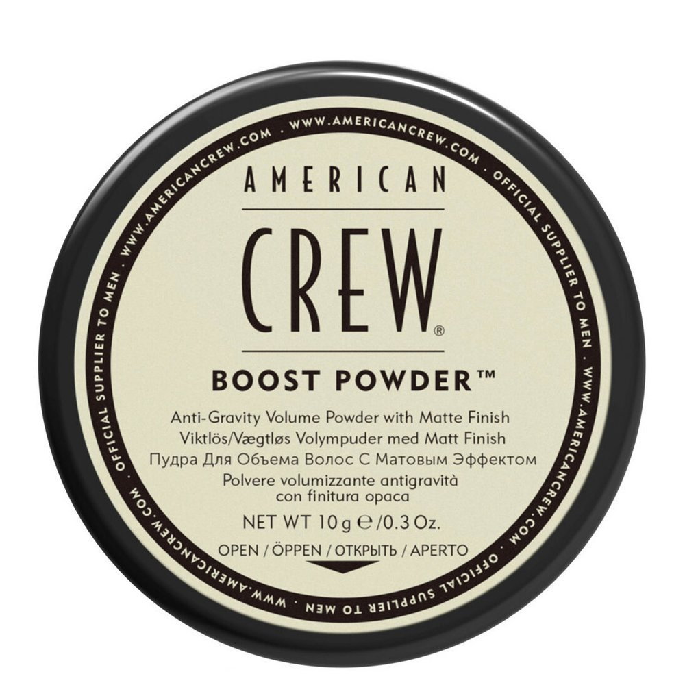 american-crew-boost-powder-hair-styling-powder-for-volume-firm-hold-10-g-1719998294 American Crew, Boost Powder, Haarstylingpoeder, Voor volume, Stevige houvast, 10 g - Afbeelding 1