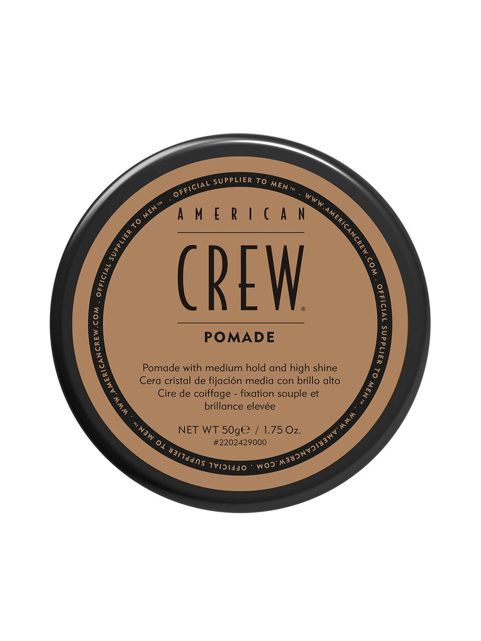 american-crew-pomade-hair-styling-pomade-light-hold-50-g-1-738678174067-1675262063 American Crew, Pomade, Haarstyling pomade, Medium hold, 50 g - Afbeelding 1