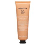 Apivita, Apricot, Cleansing & Exfoliating, Scrubmasker, 1-2 keer per week, Voor gezicht, 50 ml