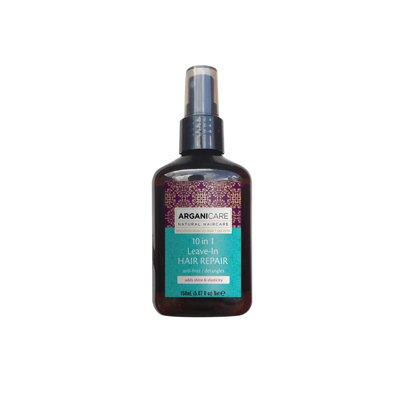 arganicare-argan-oil-shea-butter-paraben-free-phthalate-free-hair-spray-treatment-repairing-anti-frizz-150-ml-1786013749 Arganicare, 10 in 1 Argan Oil & Shea Butter, Leave-in balsemspray voor haar, Detangling & Anti-Frizz, 150 ml - Afbeelding 1