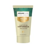 Arganicare, Castor Oil, Haarbehandelingscrèmemasker, Voor groeistimulatie, 50 ml
