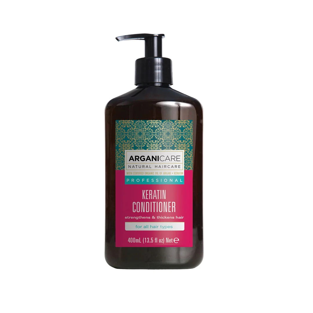 arganicare-keratin-hair-conditioner-repairing-nourishing-400-ml-1786014976 Arganicare, Keratin, Haarconditioner, Nourishing & Strengthening, 400 ml - Afbeelding 1