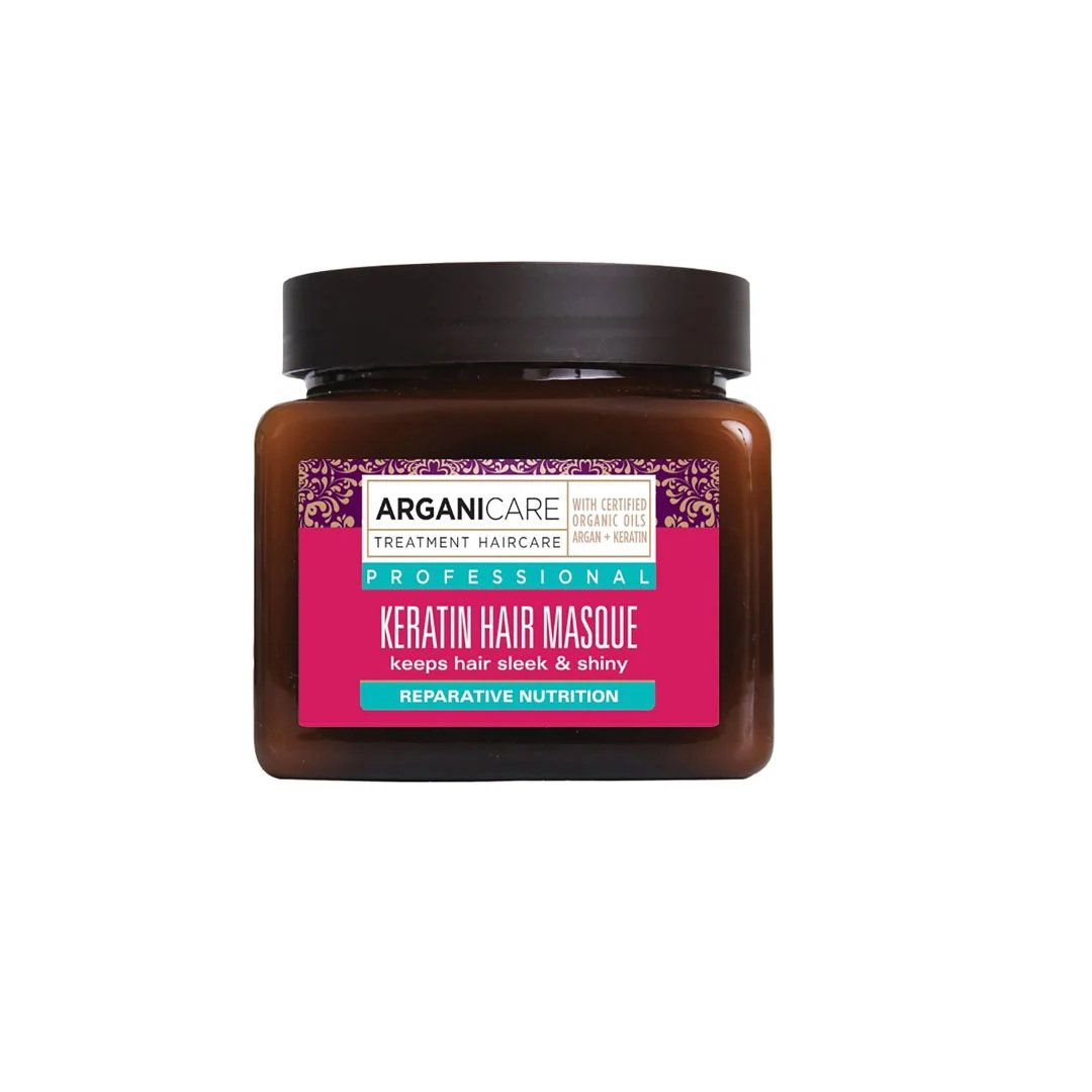 arganicare-keratin-hair-treatment-cream-mask-nourishing-repairing-after-showering-500-ml-1786014848 Arganicare, Keratin, Haarbehandelingscrèmemasker, Nourishing & Repairing, 500 ml - Afbeelding 1