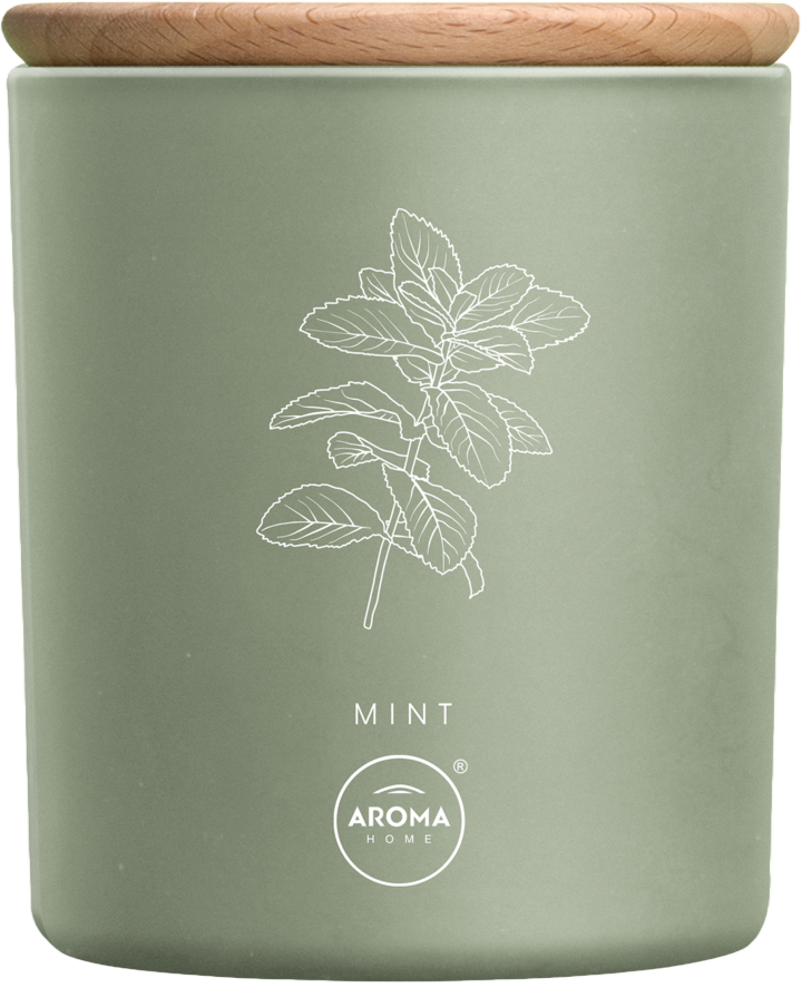 aroma-home-mint-scented-candle-150-g-1768828817 Aroma Home, Mint, Geurkaars, 150 g - Afbeelding 1