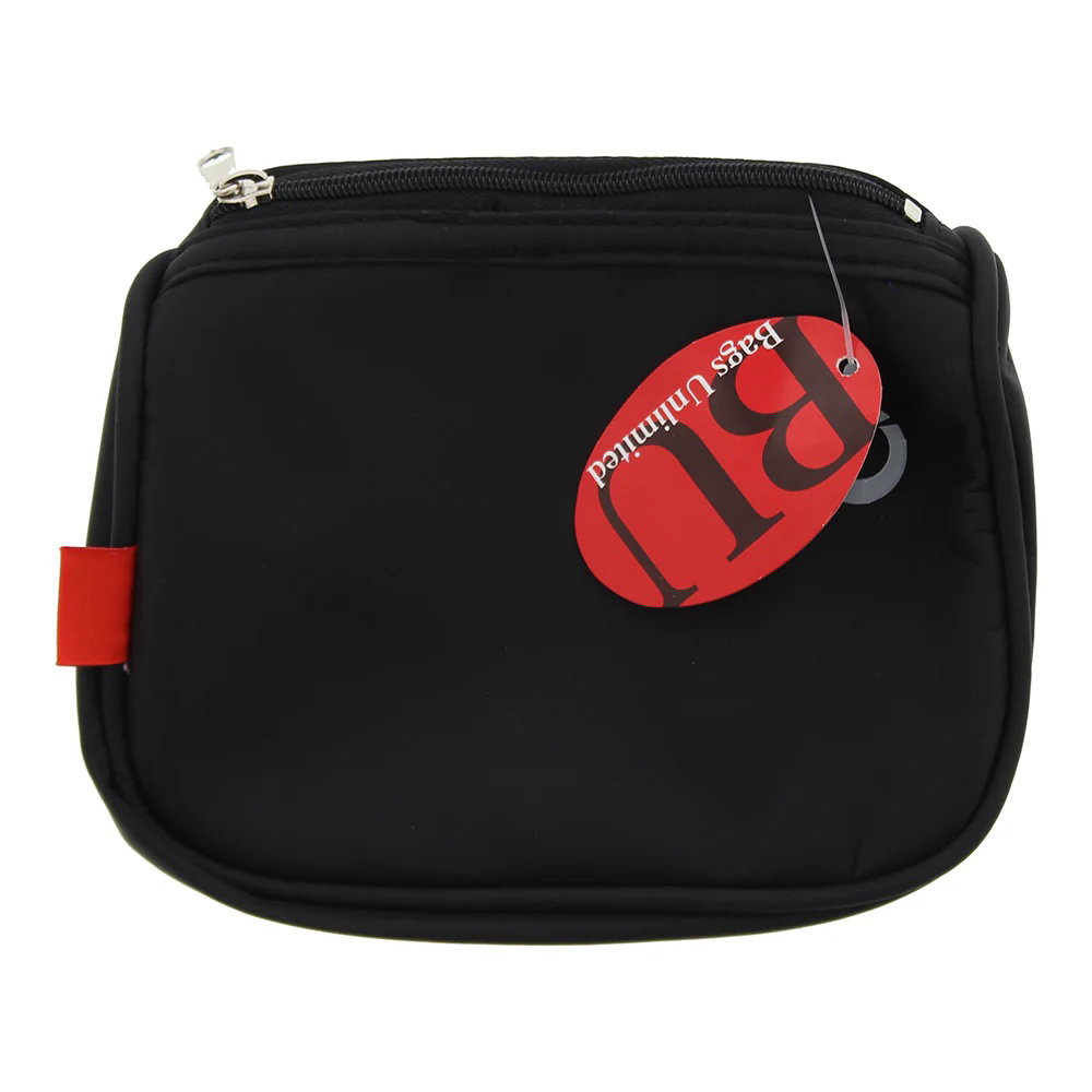 bags-unlimited-black-cosmetic-bag-pouch-1776667904-1 Bags Unlimited, Black Toiletry Bags - Afbeelding 1