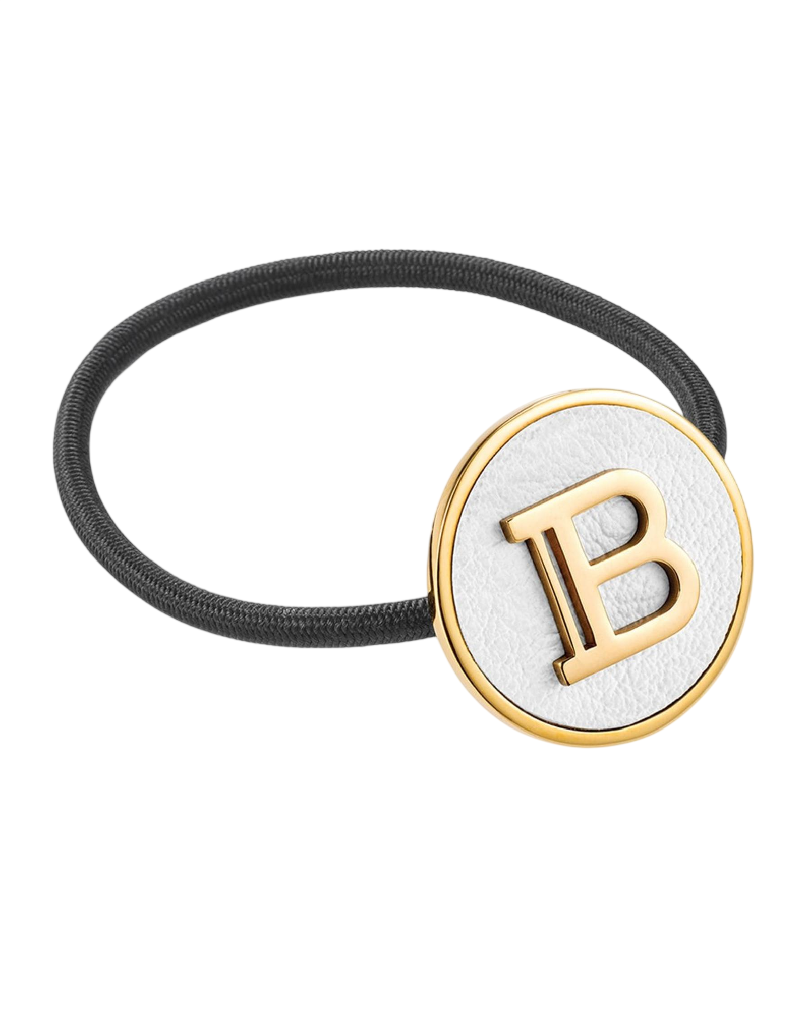 balmain-legacy-hair-elastic-white-1777012164 Balmain, Legacy, Haarelastiek, Wit - Afbeelding 1