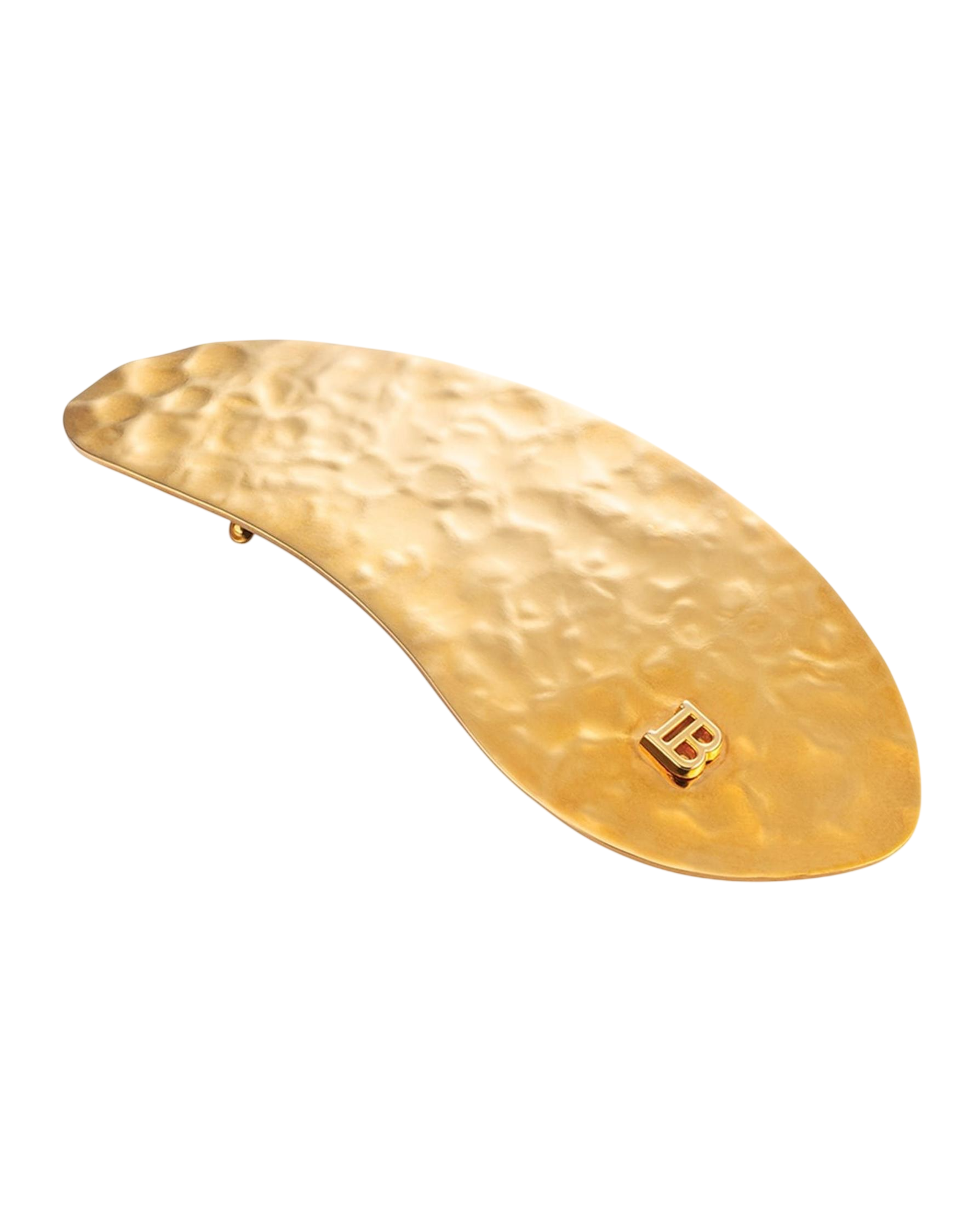 balmain-printemps-leaf-hair-clip-gold-1777012249 Balmain, Printemps Leaf, Haarspeld, Goud - Afbeelding 1