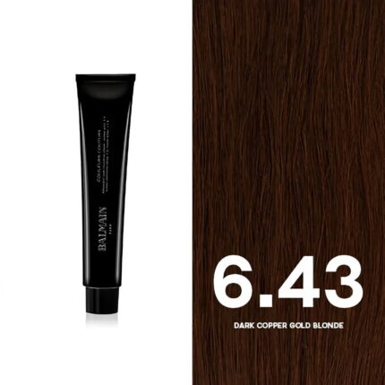 Balmain Professionnel, Couleurs Couture, Permanente haarkleuring, 6.43 Dark Copper Gold Blonde, 60 ml