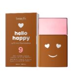 Benefit, Hello Happy Soft Blur, Matte afwerking, Vloeibare foundation, 09, Diep neutraal, SPF 15, 30 ml