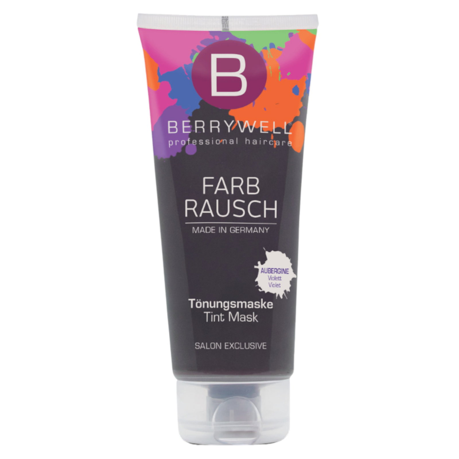 berrywell-farb-rausch-hair-treatment-cream-mask-nourishing-201-ml-1765619261 Berrywell, Farb Rausch, Haarkleurcrème masker, Coloring & Long Lasting, Aubergine, 201 ml *Tester - Afbeelding 1
