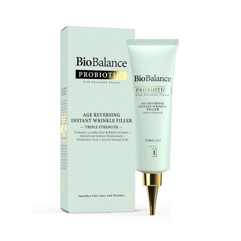 bio-balance-bio-balance-vegan-hydrating-plumping-smoothing-day-night-serum-face-eyes-eye-contour-lips-30-ml-1786354037 Bio Balance, Age Reversing Instant Wrinkle Filler, Hydrating, Plumping & Smoothing, Dag & Nacht, Serum, Voor gezicht & ogen, 30 ml - Afbeelding 1