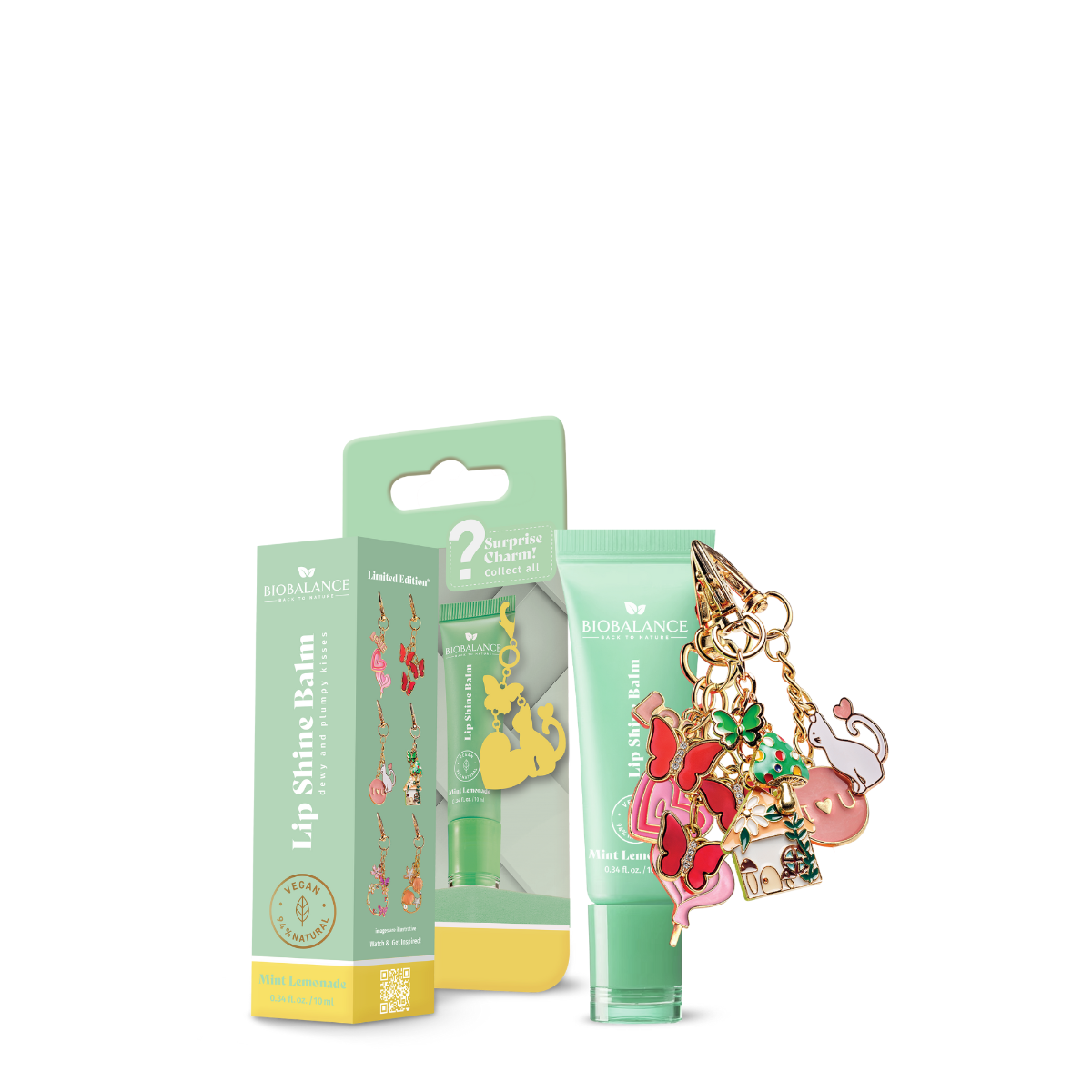bio-balance-bio-balance-vegan-natural-ingredients-hydrating-volumizing-lip-balm-10-ml-1786350187 Bio Balance, Mint Lemonade, Hydrating & Volumizing, Lippenbalsem, 10 ml - Afbeelding 1
