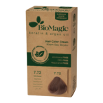 Biomagic, Biomagic, Keratine en arganolie, Permanente haarkleuring, 7.72 , 250 ml *Tester