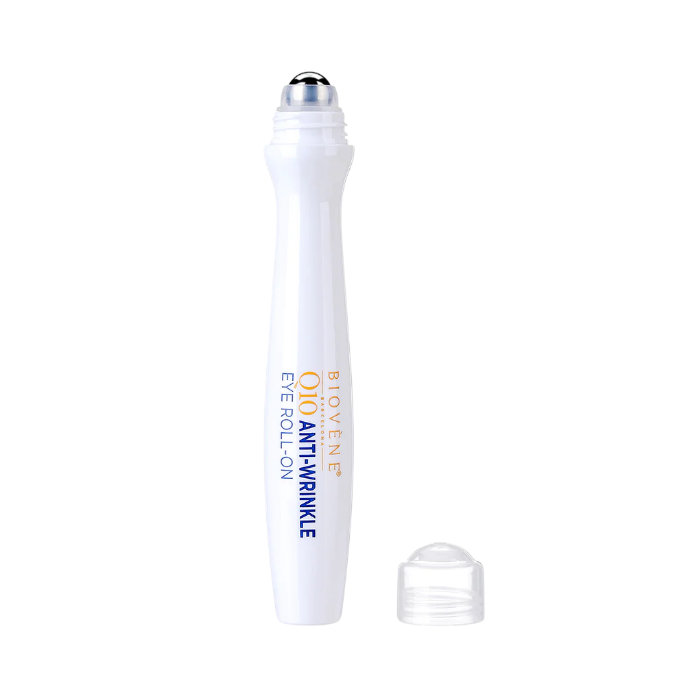 biovene-q10-anti-wrinkle-anti-aging-eye-roll-on-15-ml-1779189410 Biovene, Q10 Anti-Wrinkle, Anti-veroudering, Oog roll-on, 15 ml - Afbeelding 1