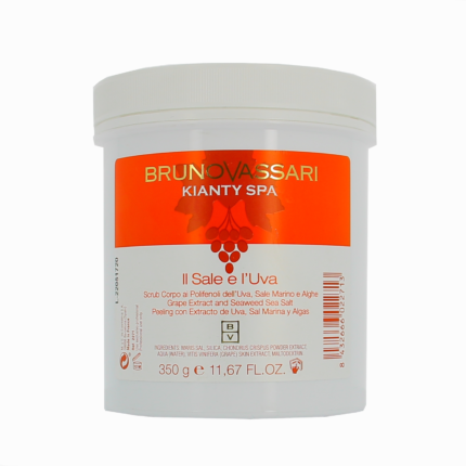 Bruno Vassari, Kianty SPA, Druif, Verheldering, Lichaamspeeling, 350 g