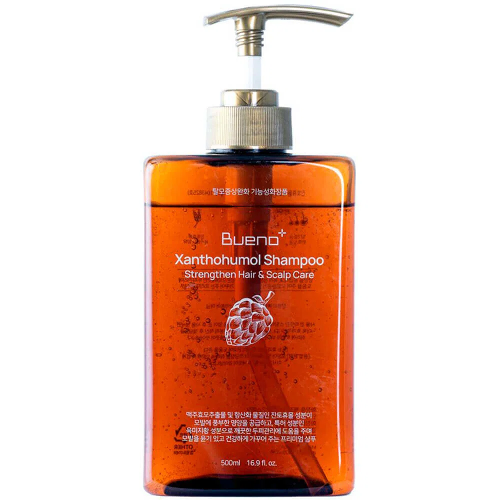 bueno-xanthohumol-hair-shampoo-strengthening-anti-hair-loss-500-ml-1786363270 Bueno, Xanthohumol, Haarshampoo, Strengthening & Anti-Hair Loss, 500 ml - Afbeelding 1