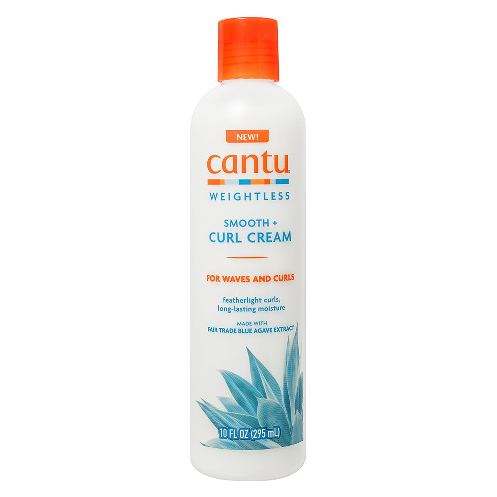 cantu-weightless-smooth-curl-cream-hair-leave-in-cream-treatment-curl-defining-295-ml-1775216988 Cantu, Weightless Smooth + Curl, Leave-in crèmebehandeling voor haar, Kruldefiniëring, 295 ml - Afbeelding 1