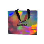 Carita Paris, Textielen make-uptas, Zilver, Maat medium