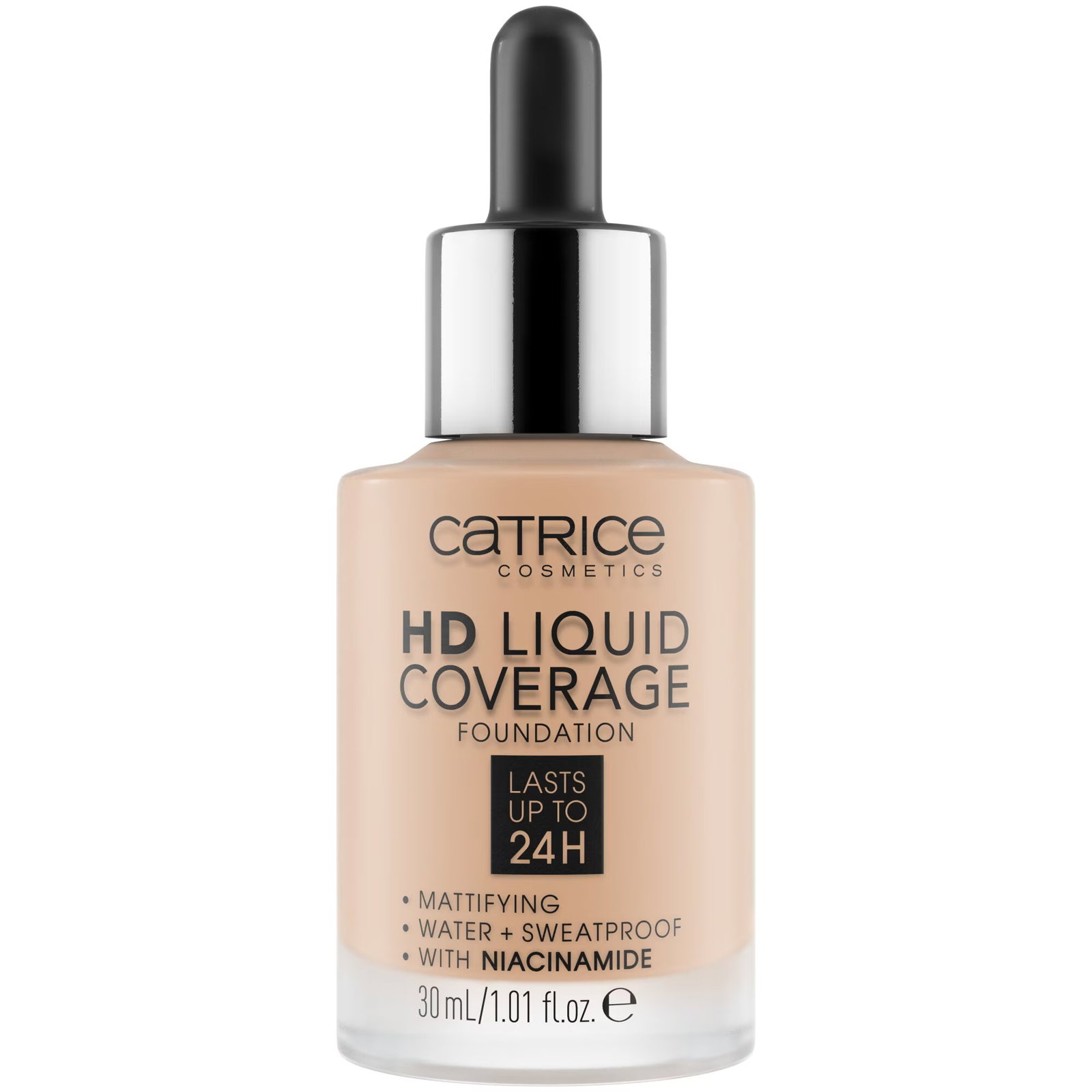 catrice-soft-glam-filter-mattifying-liquid-foundation-030-sand-beige-30-ml-1771938624-1 Catrice, HD, Veganist, Mat, Vloeibare foundation, 30, Zandbeige, 30 ml - Afbeelding 1