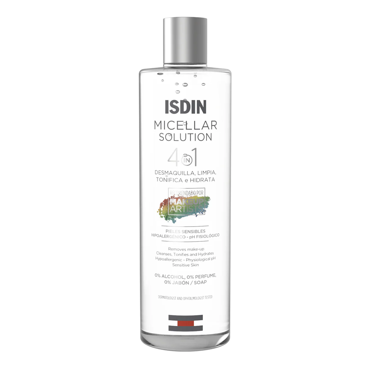 caviar-of-switzerland-all-in-one-cleansing-micellar-water-all-skin-types-150-ml-1761054704 Isdin, 4 In 1, Reinigen en tonifiëren, Micellair water, Alle huidtypes, 400 ml - Afbeelding 1