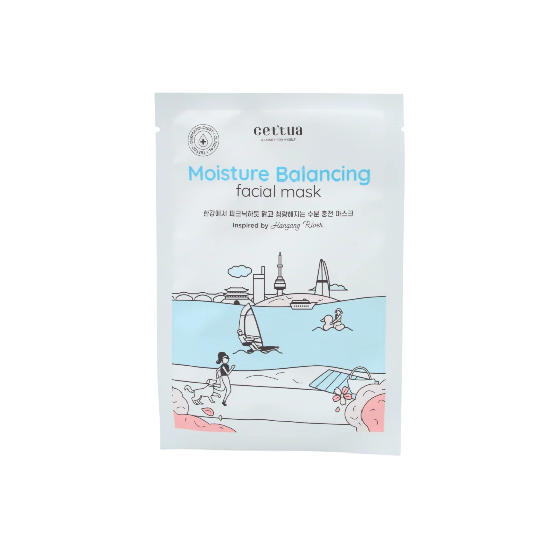 cettua-cettua-moisturising-balancing-sheet-mask-for-face-20-g-1785754685 Cettua, Cettua, Moisturising & Balancing, Gezichtsmasker, Voor gezicht, 20 g - Afbeelding 1