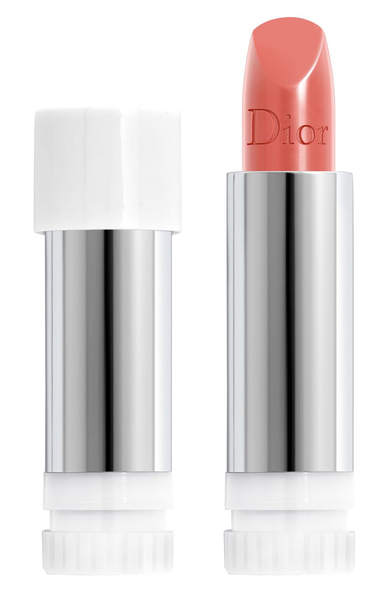 christian-dior-couture-colour-satin-finish-cream-lipstick-100-nude-look-refill-3-5-ml-1747811328 Christian Dior, Couture Colour, Satijnen afwerking, Crèmelippenstift, 772, Klassiek, Hervullen, 3.5 ml - Afbeelding 1