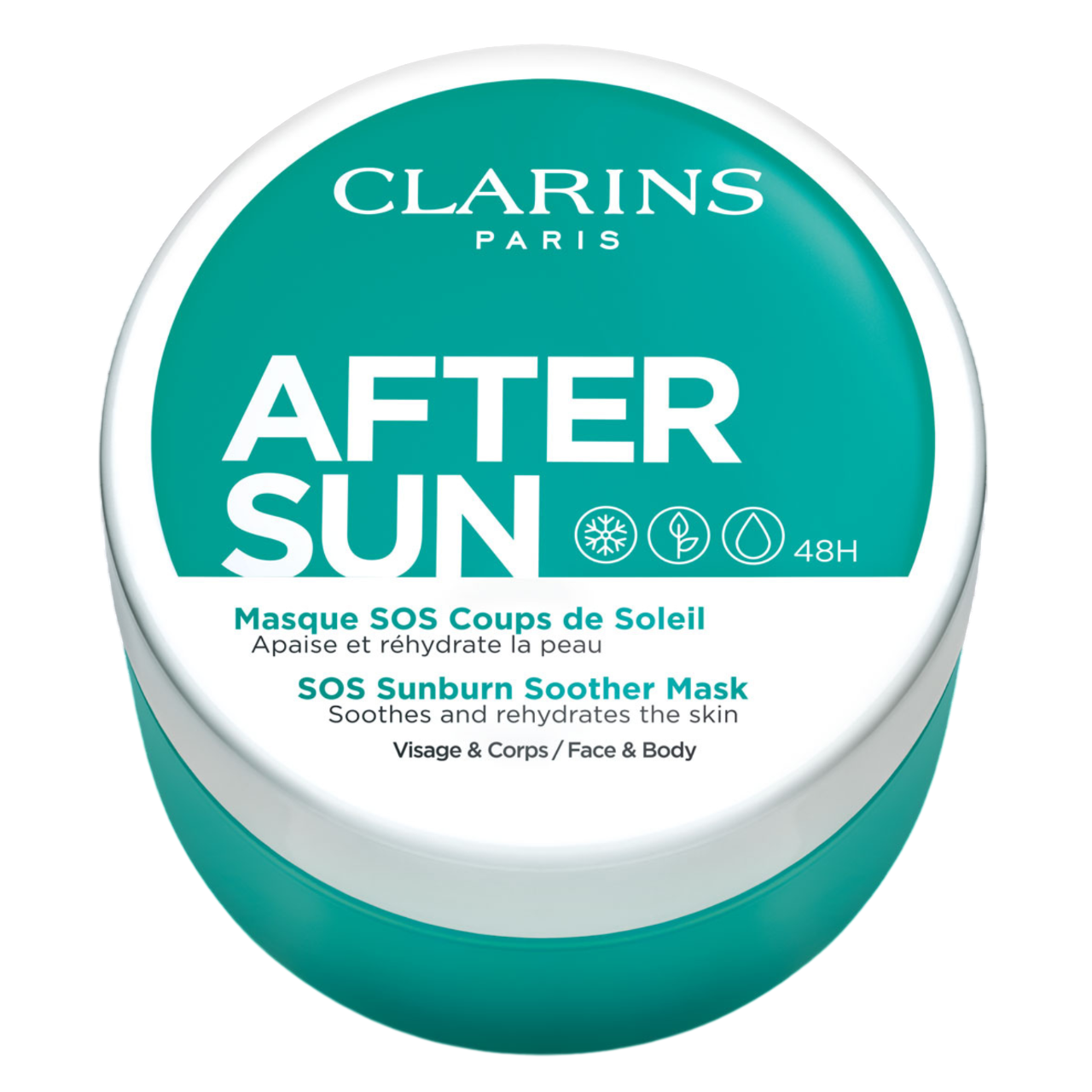clarins-sos-sunburn-soothing-soothing-after-sun-cream-100-ml-1768393689 Clarins, SOS Sunburn, Kalmerend, Kalmerend, After-sun crème, 100 ml - Afbeelding 1