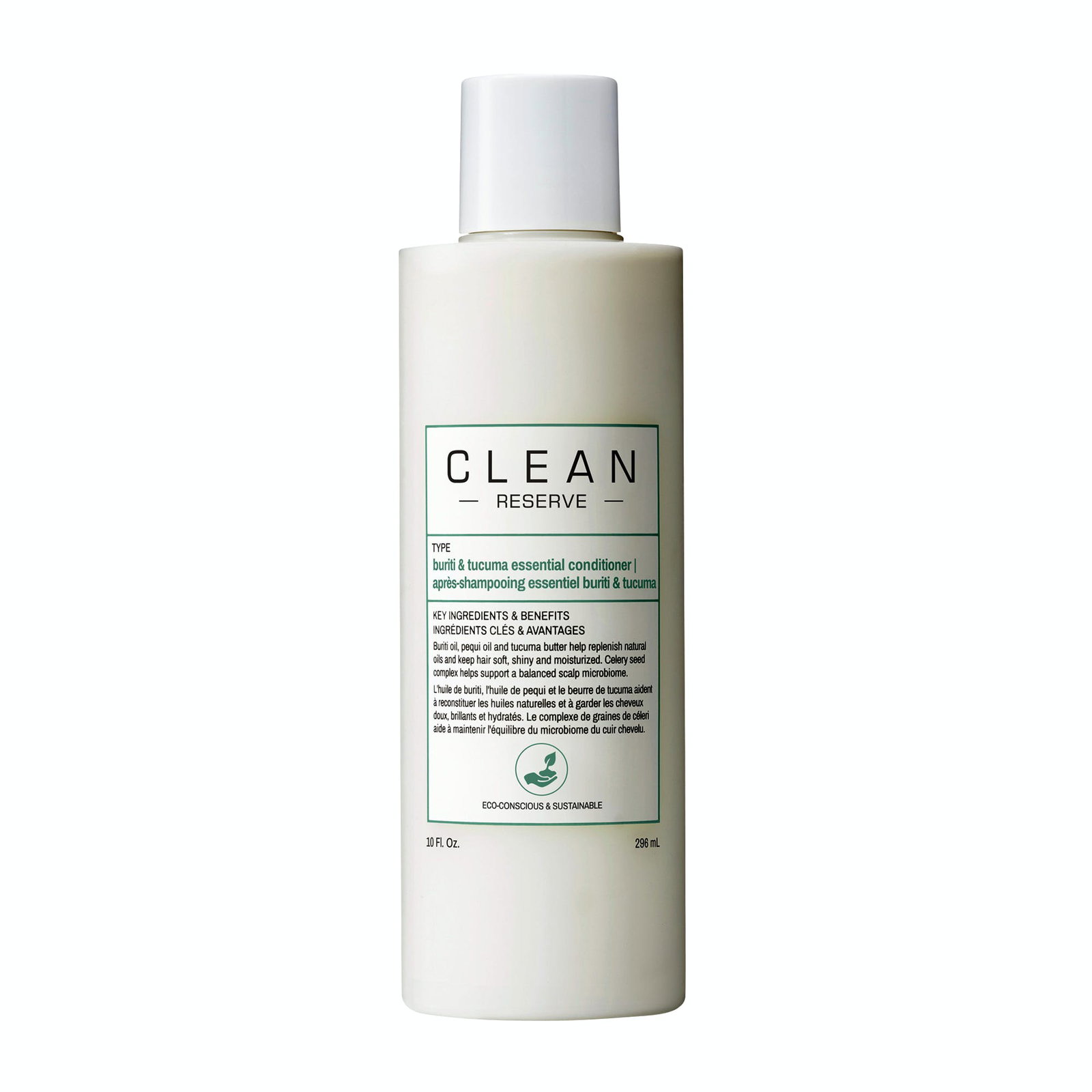 clean-reserve-buriti-tucuma-hair-conditioner-moisturizing-296-ml-1696933285 Clean, Reserve, Buriti en Tucuma, Haarconditioner, Hydraterend, 296 ml - Afbeelding 1