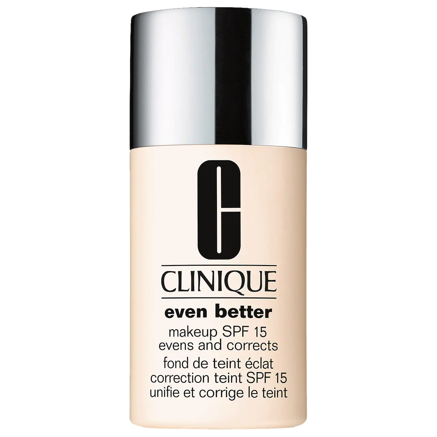 clinique-even-better-paraben-free-hydrating-liquid-foundation-cn-0-75-custard-spf-15-30-ml-tester-1670849872 Clinique, Even Better, Parabeenvrij, Hydraterend, Vloeibare foundation, CN 0,75, Custard, SPF 15, 30 ml *Tester - Afbeelding 1