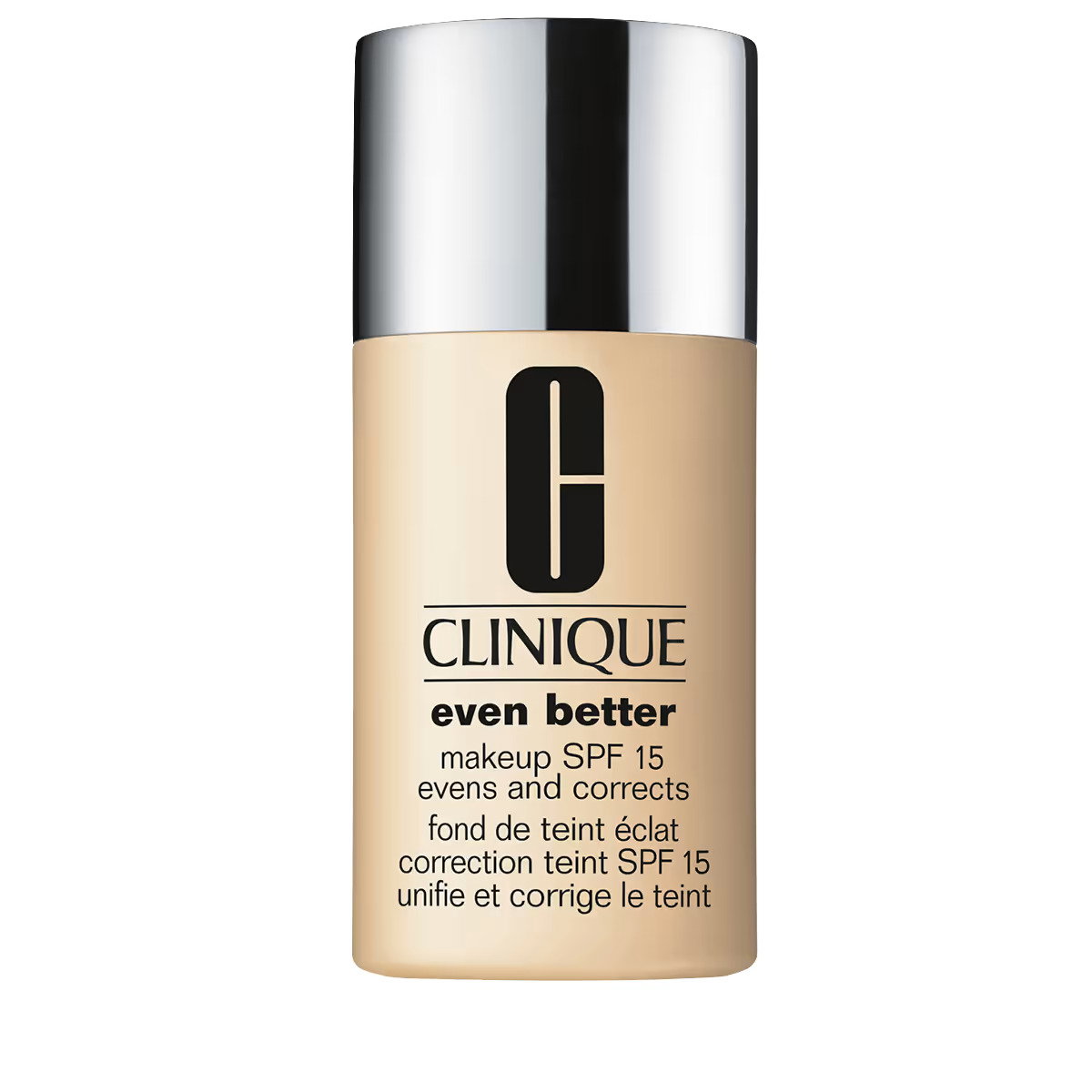 clinique-even-better-paraben-free-hydrating-liquid-foundation-wn-38-stone-spf-15-30-ml-1674553242 Clinique, Even Better, Parabeenvrij, Hydraterend, Vloeibare foundation, WN 38, Steen, SPF 15, 30 ml - Afbeelding 1