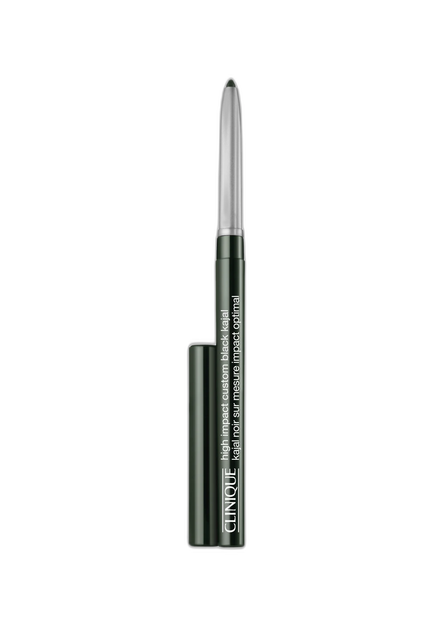 clinique-high-impact-custom-black-kajal-waterproof-colour-pencil-eyeliner-03-blackened-green-tester-0-28-g-1669808355 Clinique, High Impact - Custom Black, Waterdicht, Kleur, Langdurig, Kajal oogpotlood, 03, Geblakerd groen, 0.28 g *Tester - Afbeelding 1