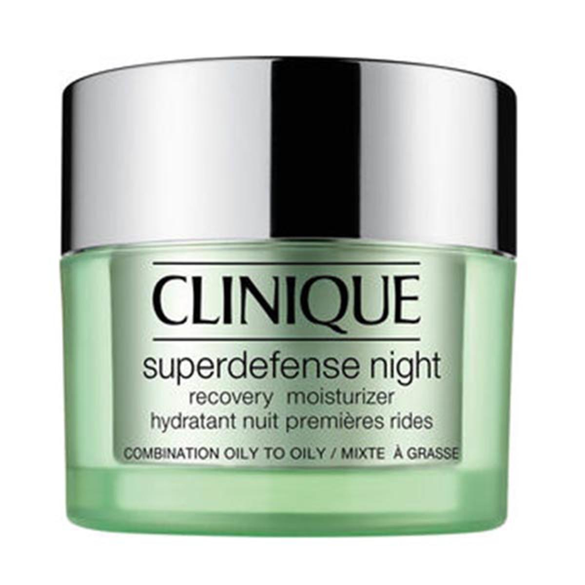 clinique-superdefense-night-recovery-type-3-4-fragrance-free-moisturizing-night-cream-for-face-tester-50-ml-1670578716 Clinique, Superdefense Night, Geurvrij, Hydraterend, Nacht, Room, Voor gezicht, 50 ml - Afbeelding 1
