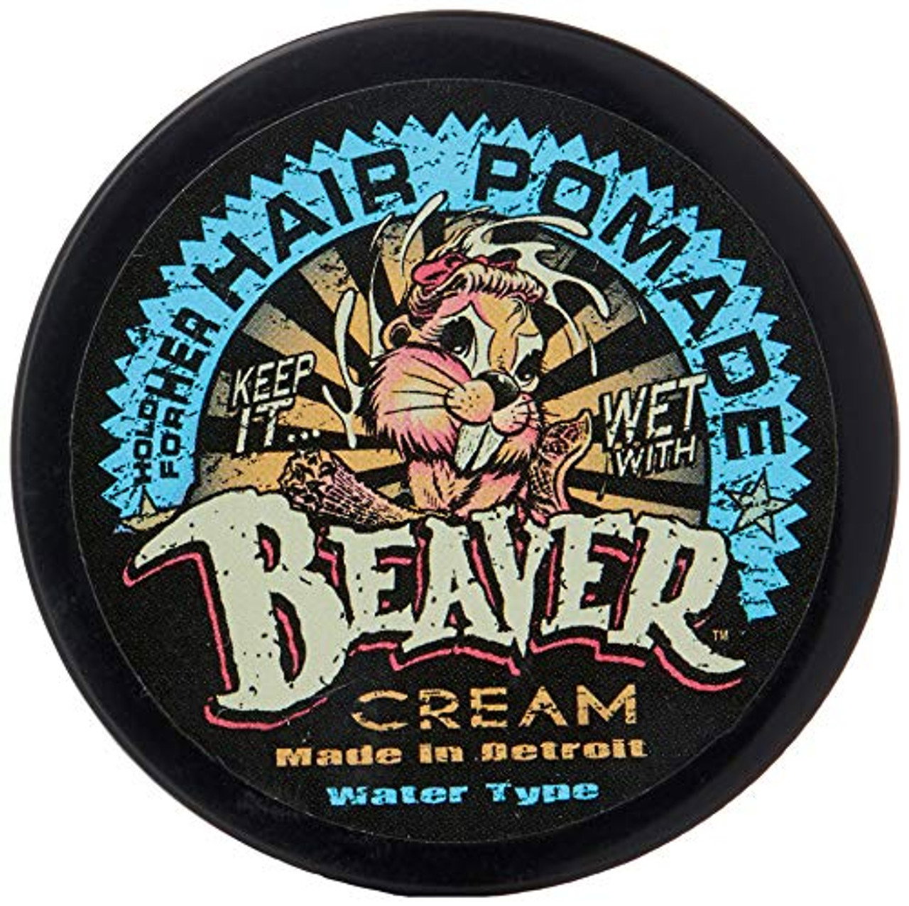 cock-grease-beaver-cream-water-type-hair-styling-pomade-shine-finish-light-to-medium-hold-50-g-1761121360 Cock Grease, Beaver Cream Water Type, Haarstyling pomade, Glansafwerking, Lichte tot medium hold, 50 g - Afbeelding 1