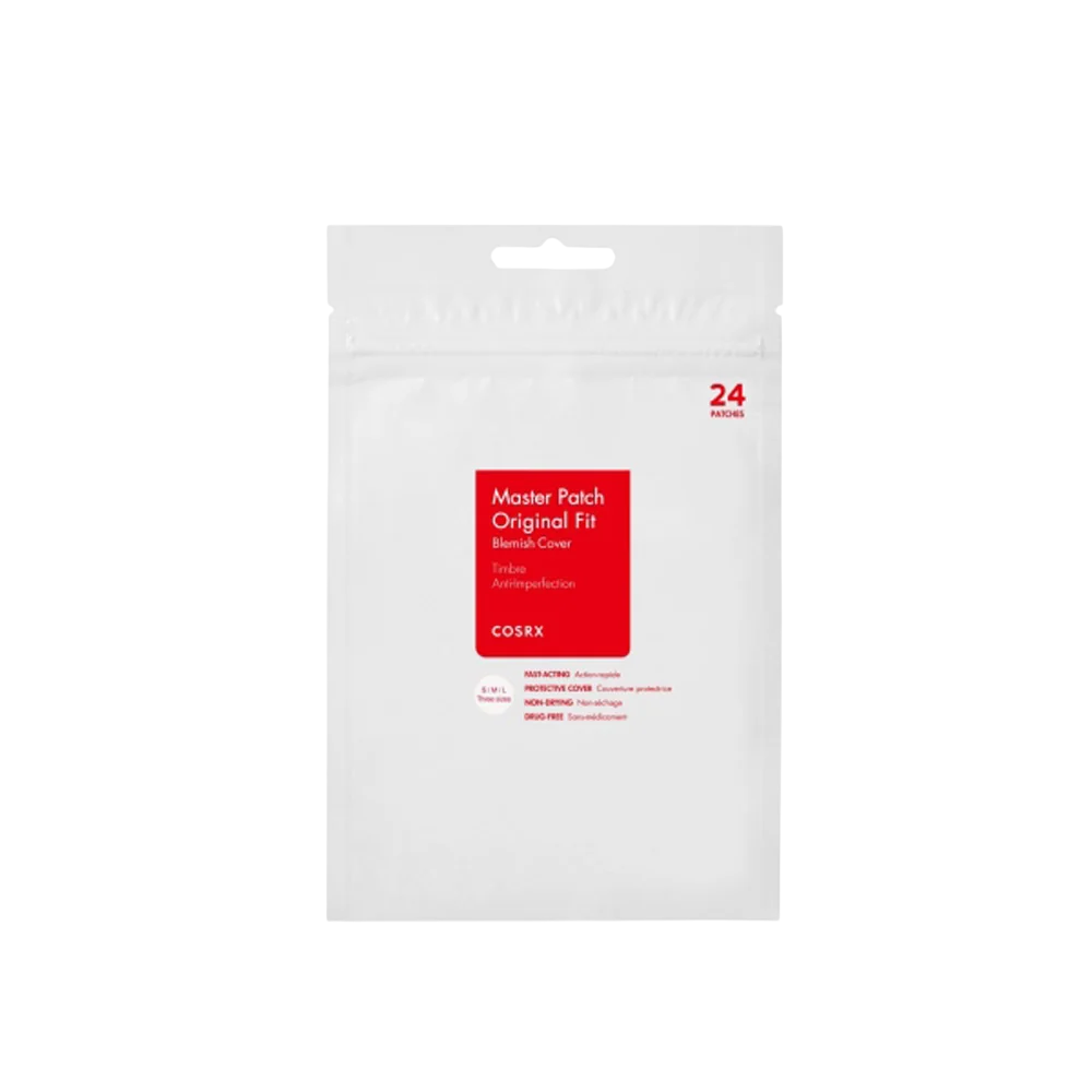 cosrx-master-patch-original-fit-anti-acnee-local-treatment-patch-for-face-24-pcs-1785755924 Cosrx, Master Patch Original Fit, Anti-Acne, Lokale behandelpatch, Voor gezicht, 24 st - Afbeelding 1