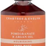 Crabtree & Evelyn, Pomegranate & Argan Oil, Voedzaam, Vloeibare zeep, Voor handen, 250 ml