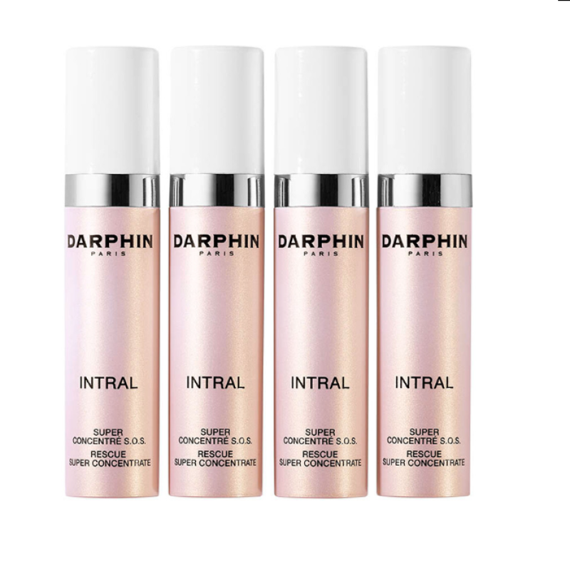 darphin-intral-rescue-vitamin-e-anti-redness-serum-for-face-4-pcs-7-ml-1675341250 Set, Darphin, Intral - Rescue, Vitamine E, Kalmeer/Stabiliseer & Versterk, Concentreer, Voor gezicht, 4 st, 7 ml - Afbeelding 1