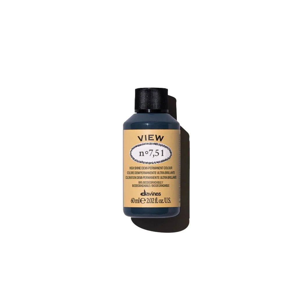 davines-view-hair-colouring-cream-toner-7-51-60-ml-1777010023 Davines, View, Haarkleurcrème toner, 7.51 , 60 ml - Afbeelding 1