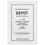Depot, 100 Hair Cleansing No. 106 Clear Formula, Provitamine B5, Haarshampoo, Anti-roos, 10 ml
